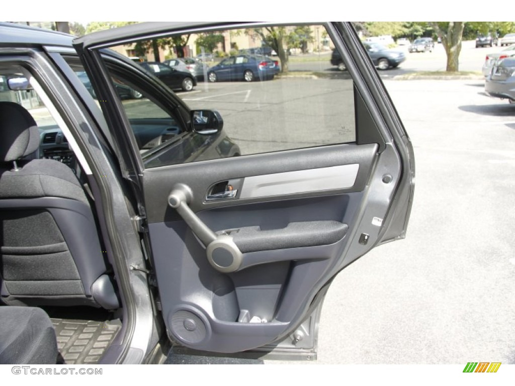 2010 Honda CR-V EX AWD Black Door Panel Photo #52205647
