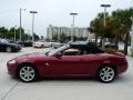 2008 Radiance Red Metallic Jaguar XK XK8 Convertible  photo #6