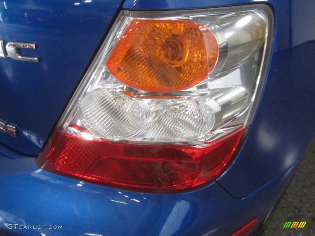 2005 Civic Si Hatchback - Vivid Blue Pearl / Black photo #12