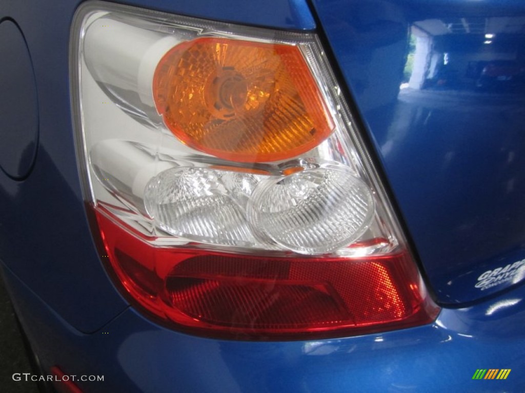 2005 Civic Si Hatchback - Vivid Blue Pearl / Black photo #13