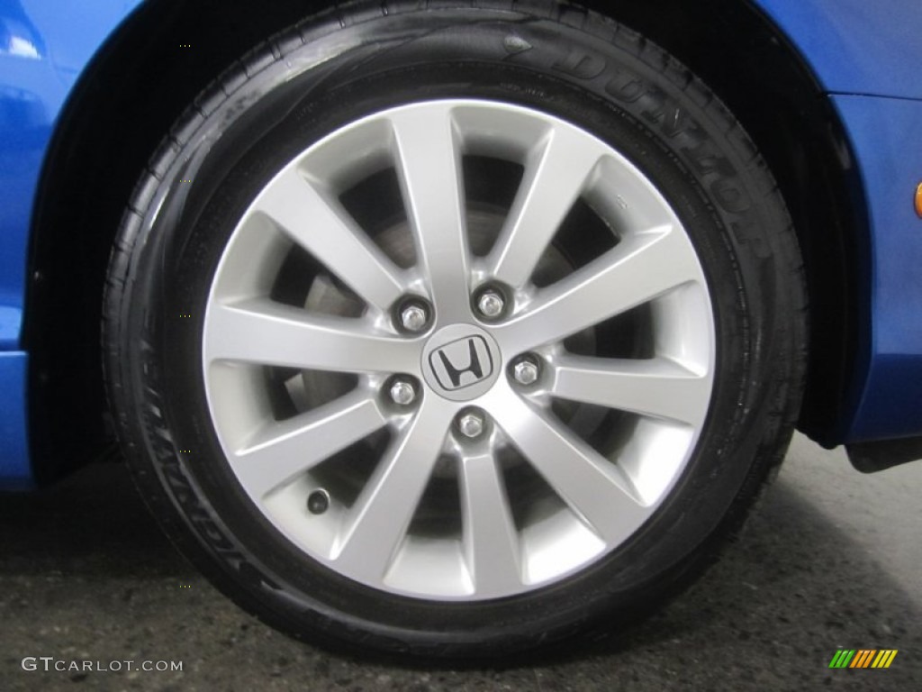 2005 Civic Si Hatchback - Vivid Blue Pearl / Black photo #17