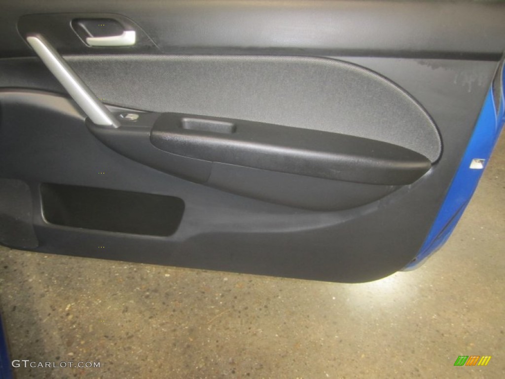 2005 Civic Si Hatchback - Vivid Blue Pearl / Black photo #21