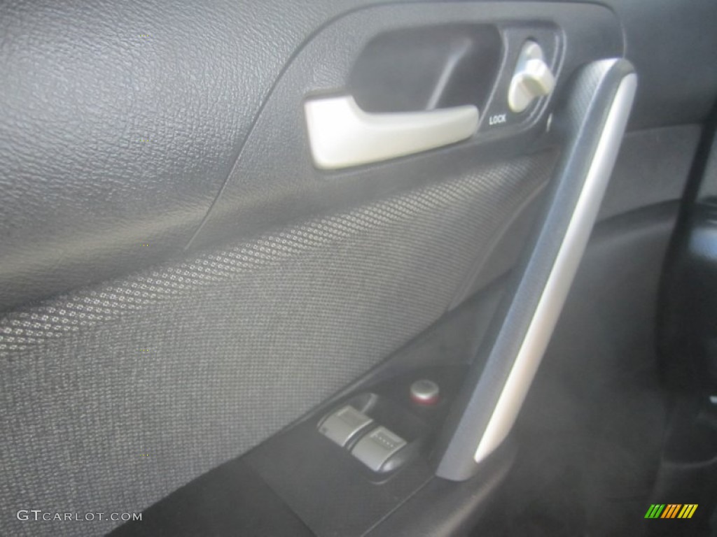 2005 Civic Si Hatchback - Vivid Blue Pearl / Black photo #23