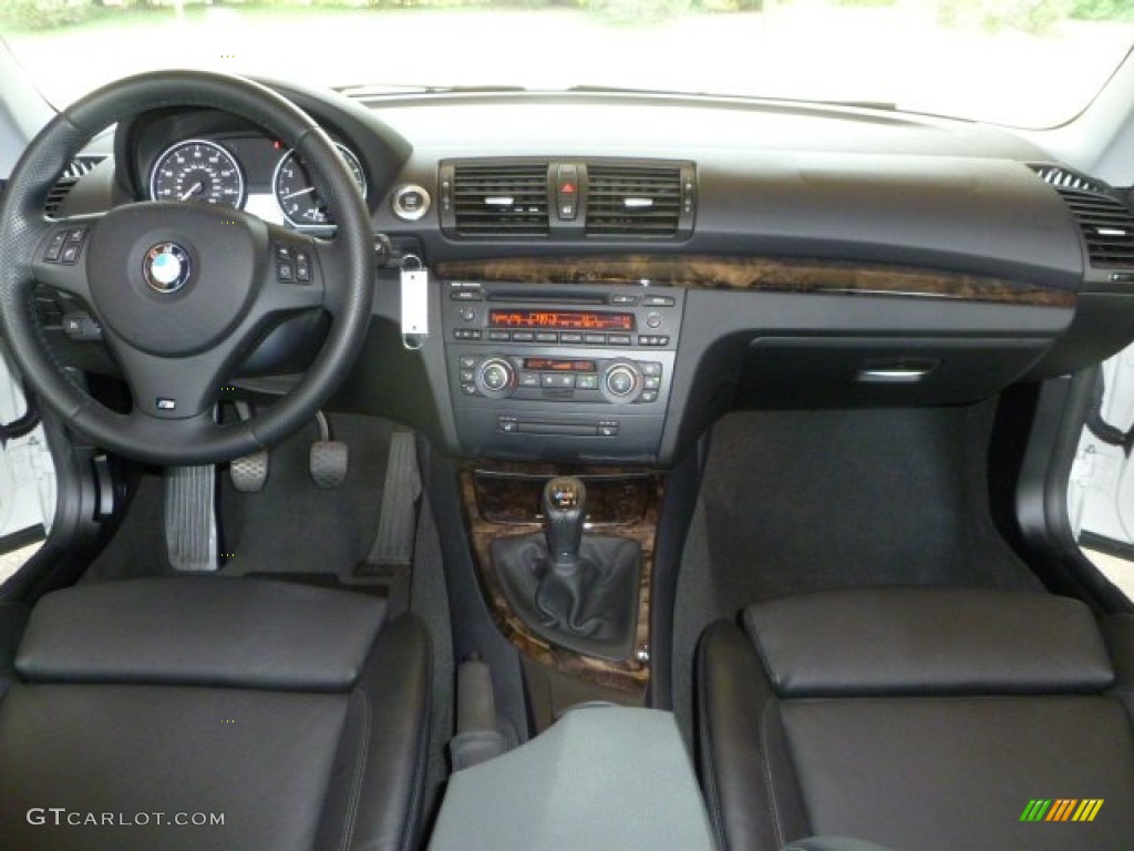 2008 1 Series 135i Coupe - Alpine White / Black photo #9