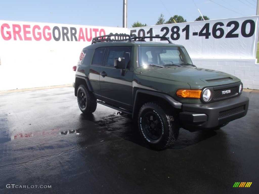 2011 FJ Cruiser Trail Teams Special Edition 4WD - Army Green / Dark Charcoal photo #1