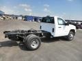 2011 Summit White GMC Sierra 3500HD Work Truck Regular Cab 4x4 Chassis  photo #16