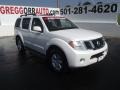 2008 Avalanche White Nissan Pathfinder SE  photo #1