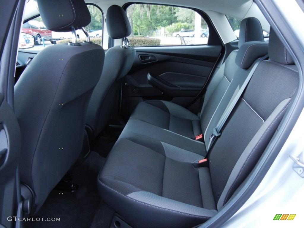 2012 Focus S Sedan - Ingot Silver Metallic / Charcoal Black photo #6