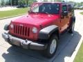 Flame Red - Wrangler Unlimited X 4x4 Photo No. 3