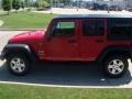 Flame Red - Wrangler Unlimited X 4x4 Photo No. 4