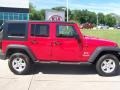 Flame Red - Wrangler Unlimited X 4x4 Photo No. 8