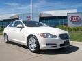 2010 Porcelain White Jaguar XF Sport Sedan  photo #1