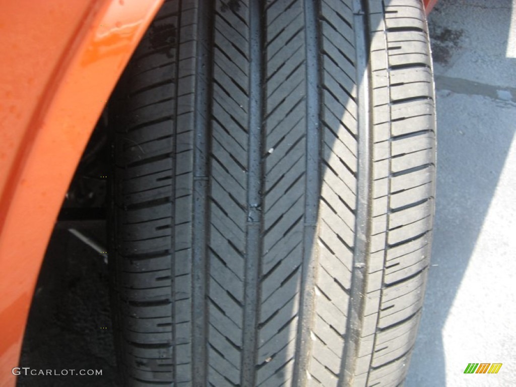 2011 Challenger Rallye - Toxic Orange Pearl / Dark Slate Gray photo #17