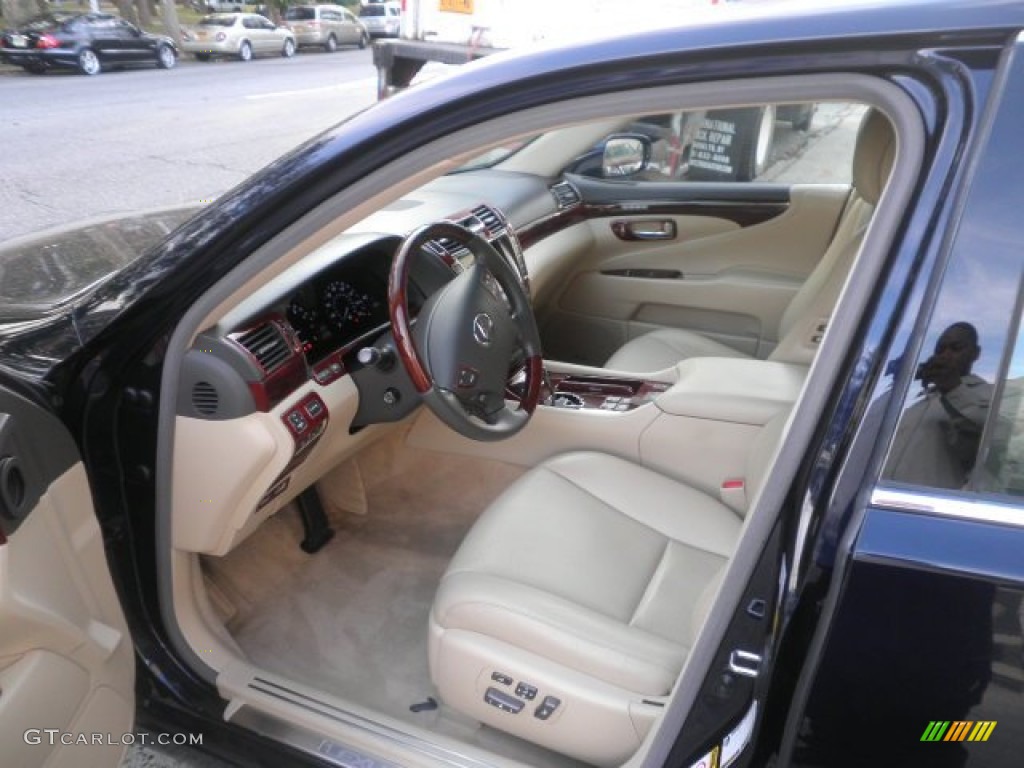 Cashmere Beige Interior 2009 Lexus LS 460 AWD Photo #52210609