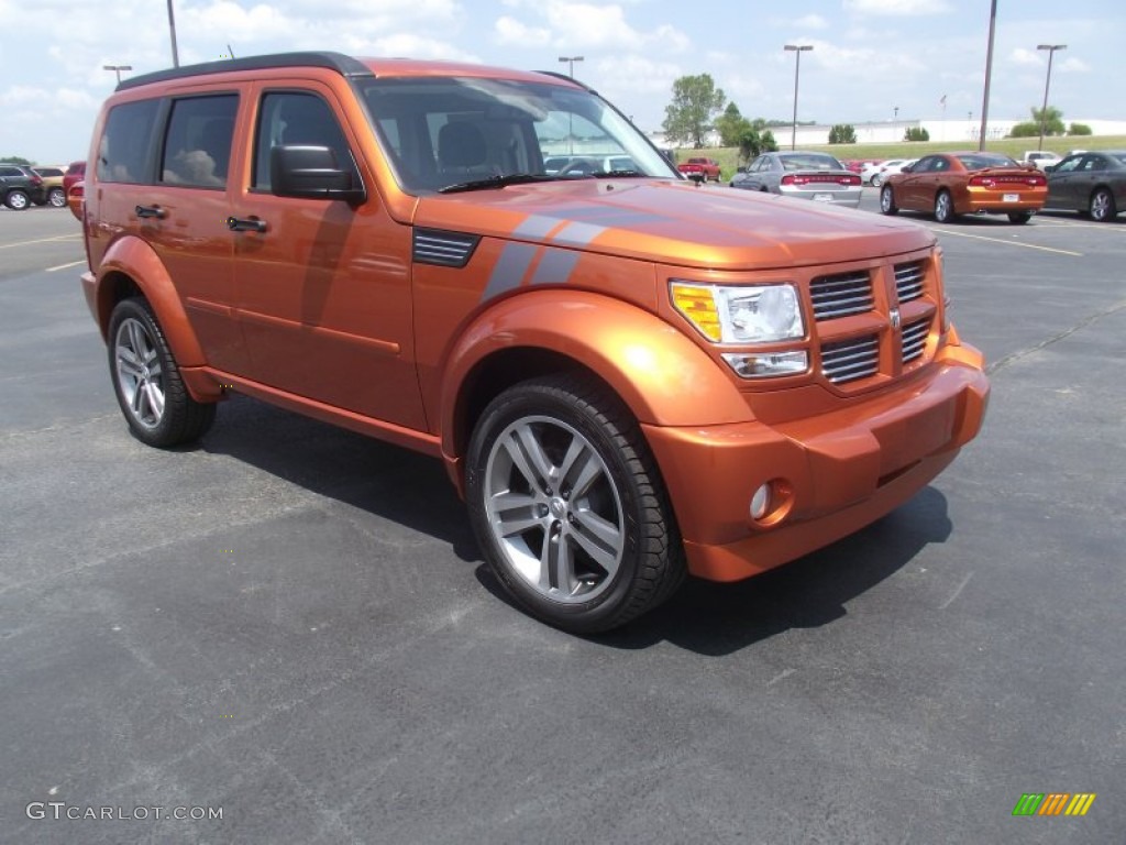 Toxic Orange Pearl 2011 Dodge Nitro Detonator Exterior Photo #52210942