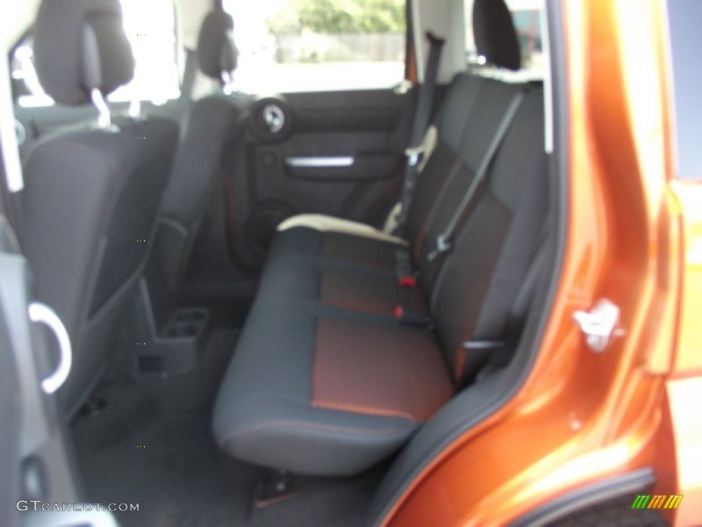 2011 Nitro Detonator - Toxic Orange Pearl / Dark Slate Gray/Orange photo #14