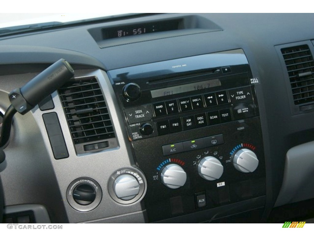 2011 Tundra CrewMax 4x4 - Super White / Graphite Gray photo #11