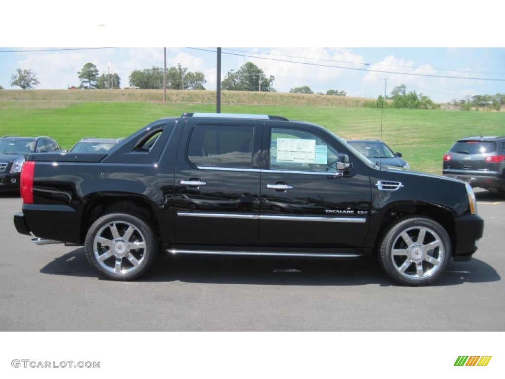 Black Raven 2011 Cadillac Escalade EXT Luxury AWD Exterior Photo #52211599