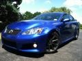 2008 Ultrasonic Blue Mica Lexus IS F  photo #3