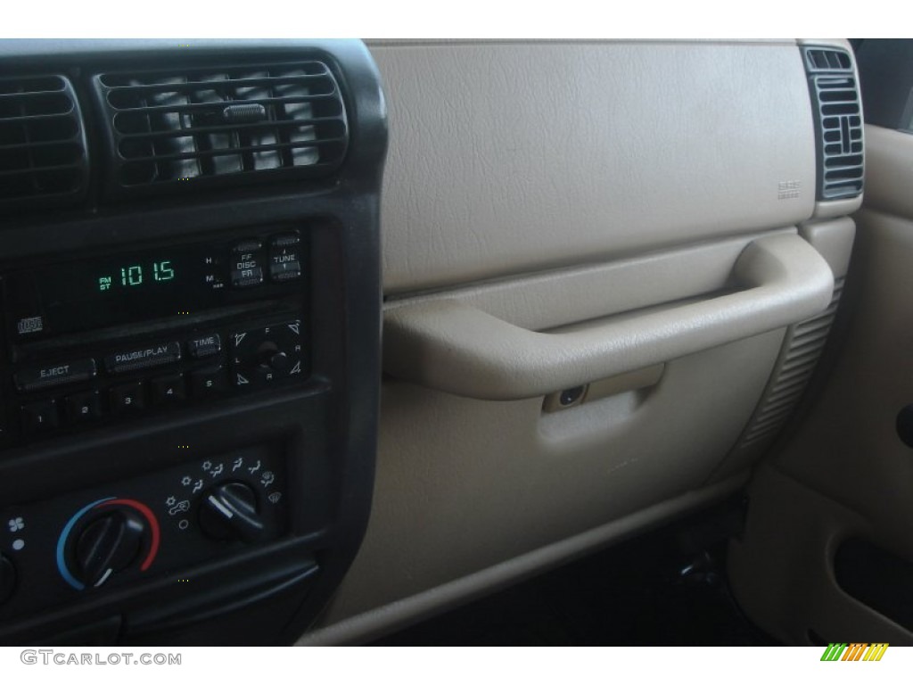 2001 Wrangler Sahara 4x4 - Forest Green / Camel/Dark Green photo #31