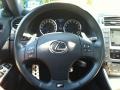 Black 2008 Lexus IS F Steering Wheel