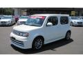 2010 White Pearl Nissan Cube Krom Edition  photo #1