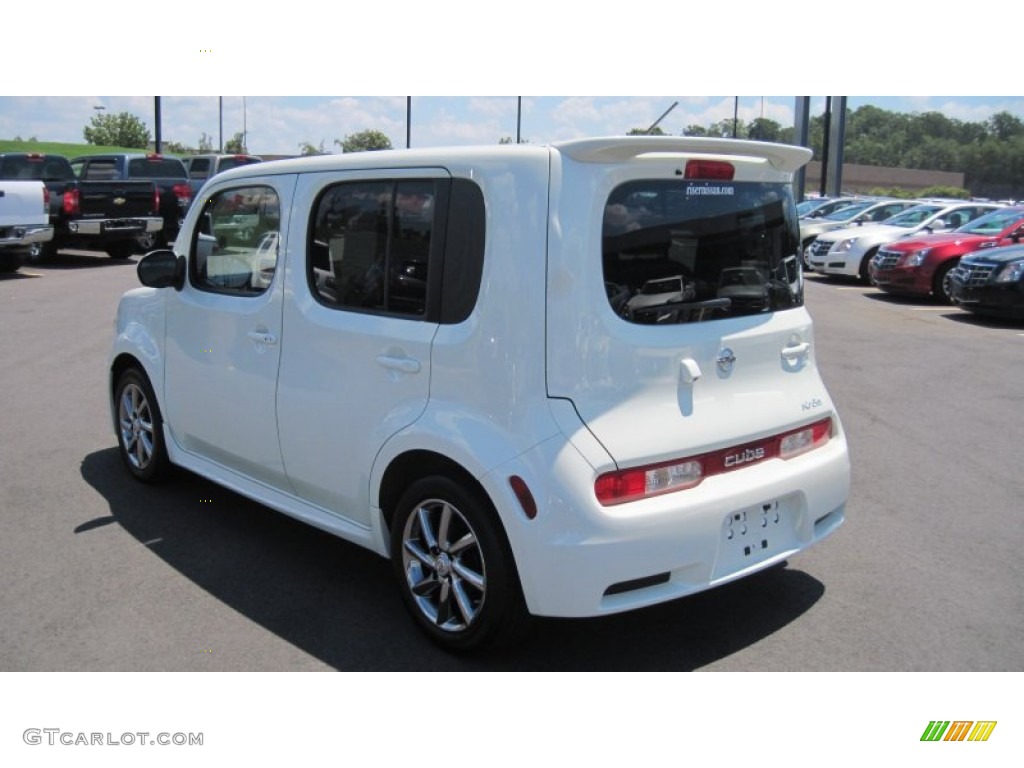 White Pearl 2010 Nissan Cube Krom Edition Exterior Photo #52213312