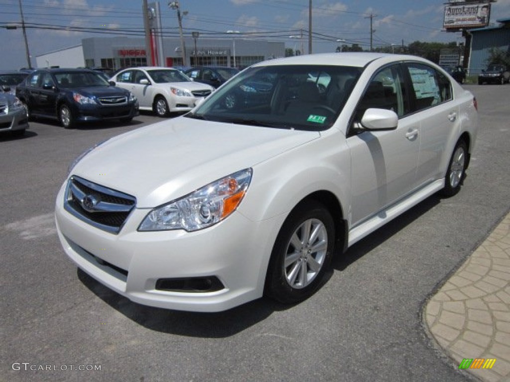 Satin White Pearl 2011 Subaru Legacy 2.5i Premium Exterior Photo #52213363