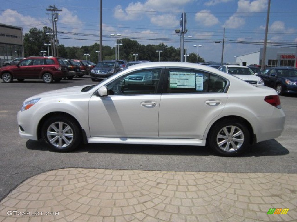 Satin White Pearl 2011 Subaru Legacy 2.5i Premium Exterior Photo #52213381