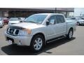 Radiant Silver 2009 Nissan Titan LE Crew Cab