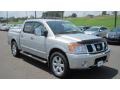 2009 Radiant Silver Nissan Titan LE Crew Cab  photo #7