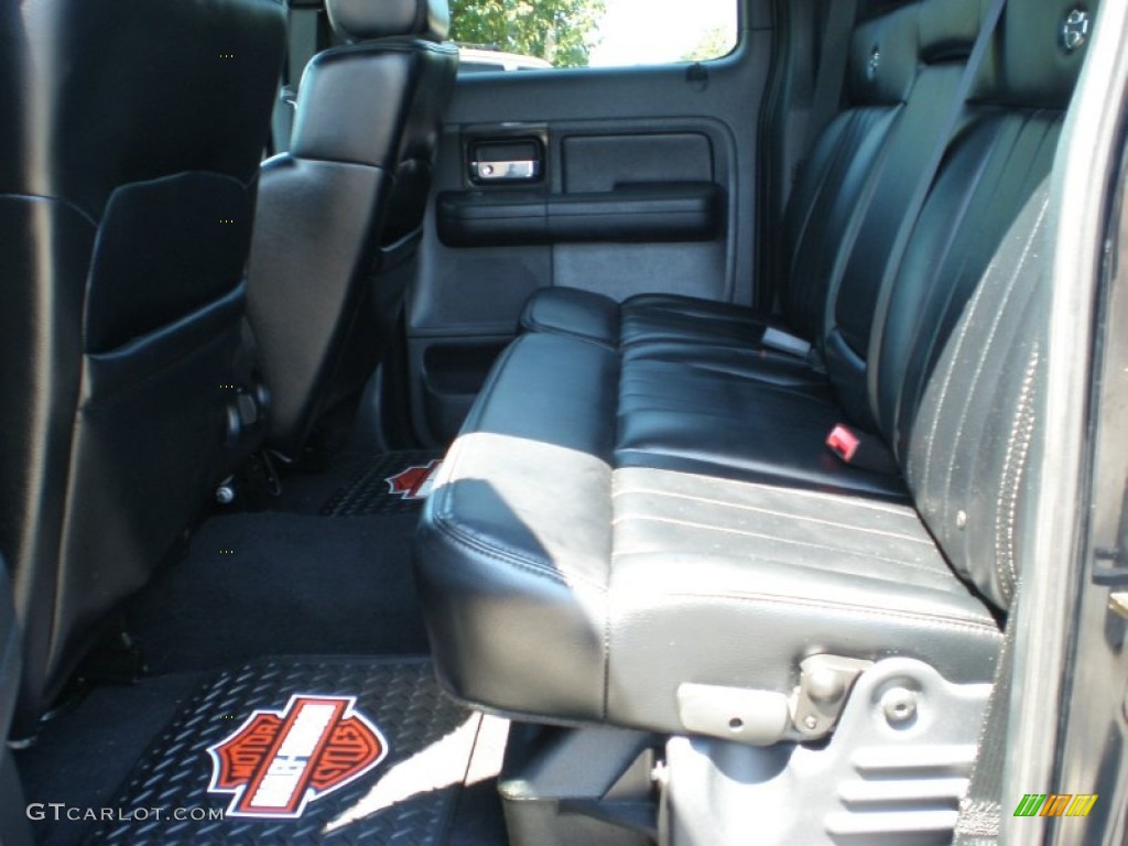 2007 Ford F150 Harley-Davidson SuperCrew 4x4 Rear Seat Photo #52214743