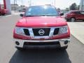 2011 Red Alert Nissan Frontier SV V6 King Cab 4x4  photo #2