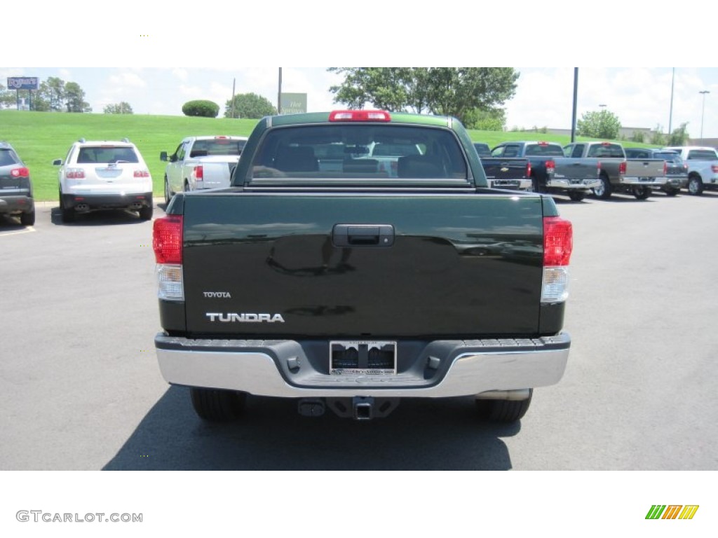 2010 Tundra CrewMax - Spruce Green Mica / Sand Beige photo #4