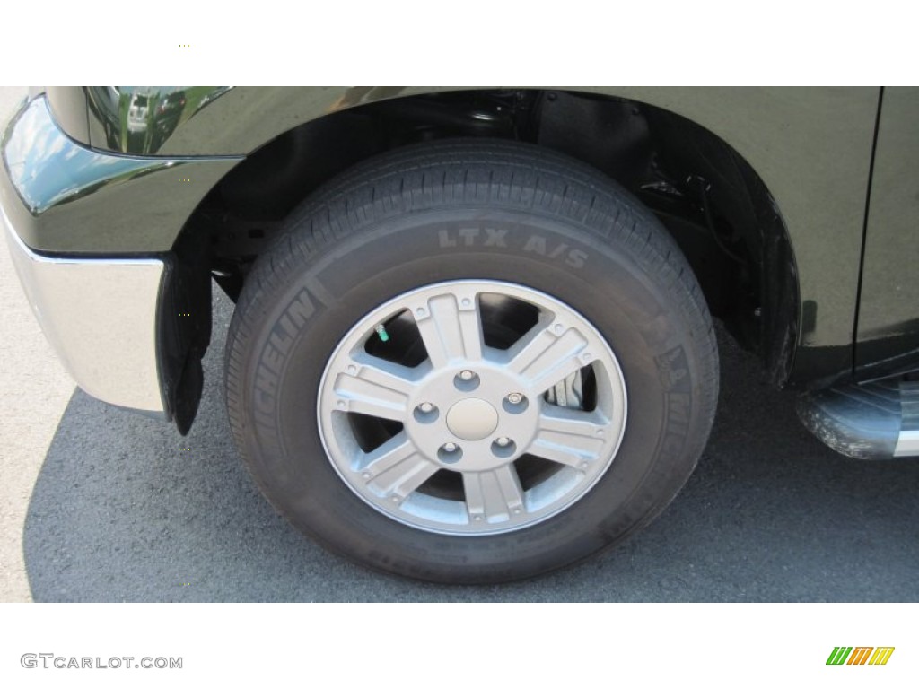 2010 Tundra CrewMax - Spruce Green Mica / Sand Beige photo #10