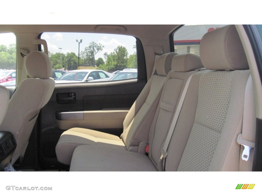 2010 Tundra CrewMax - Spruce Green Mica / Sand Beige photo #15