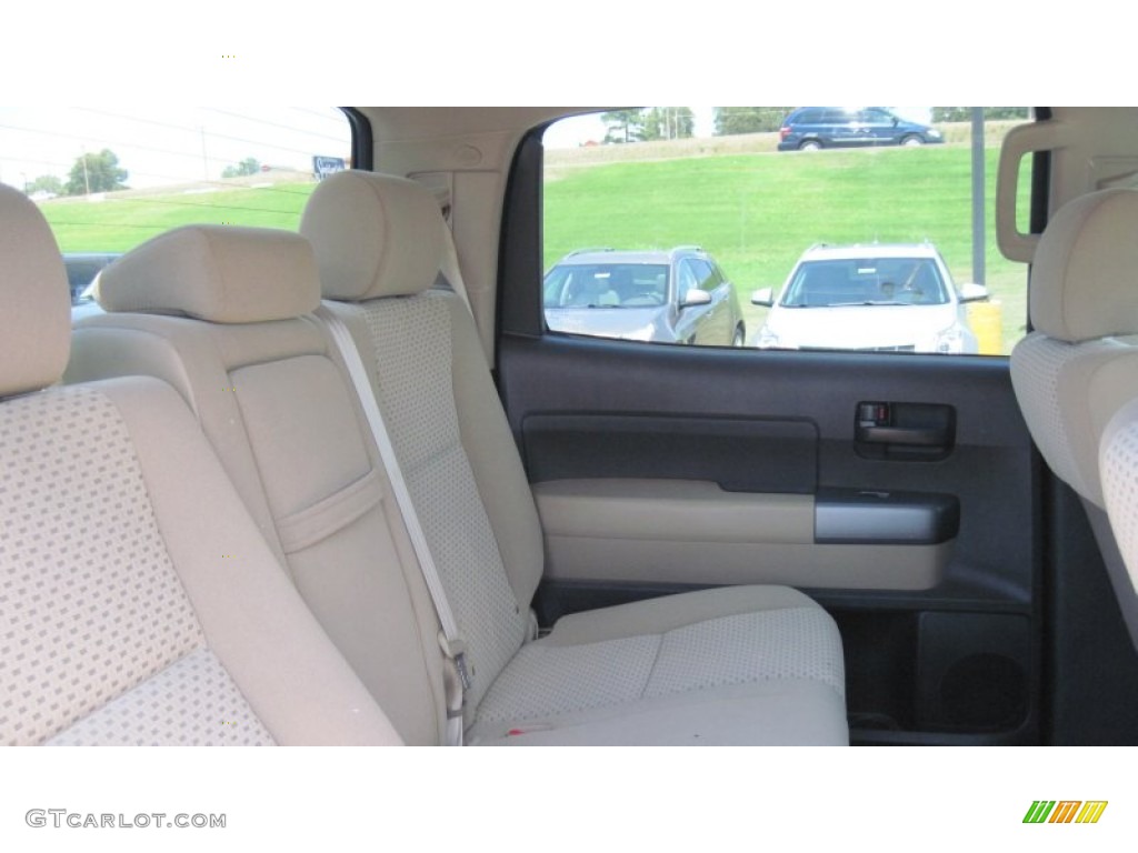 2010 Tundra CrewMax - Spruce Green Mica / Sand Beige photo #18