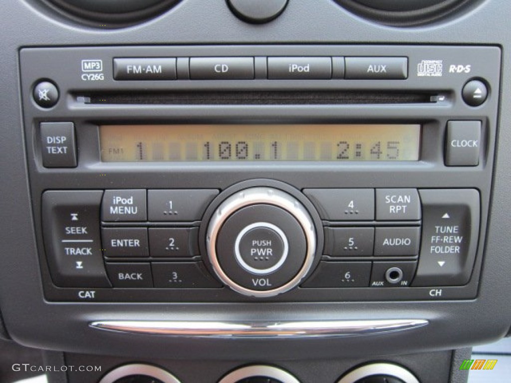 2011 Rogue S AWD - Wicked Black / Black photo #19