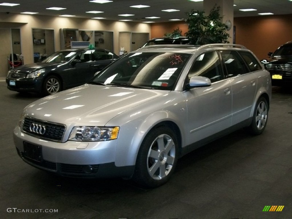 Light Silver Metallic 2003 Audi A4 3.0 quattro Avant Exterior Photo #52216450