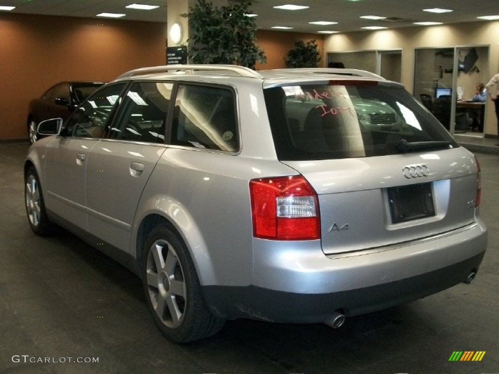 Light Silver Metallic 2003 Audi A4 3.0 quattro Avant Exterior Photo #52216501