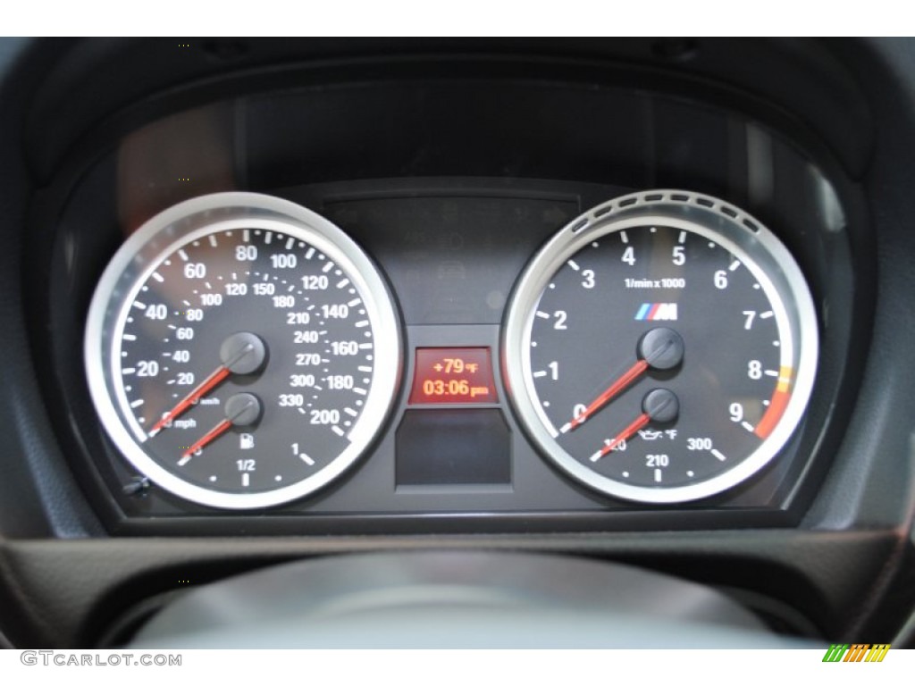 2011 BMW M3 Sedan Gauges Photo #52217671