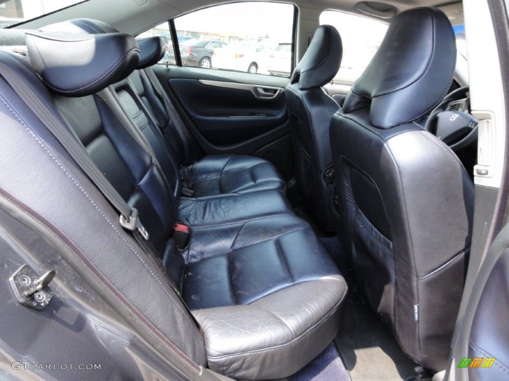 R Nordkap Black/Blue Metallic Interior 2005 Volvo S60 R AWD Photo #52217707