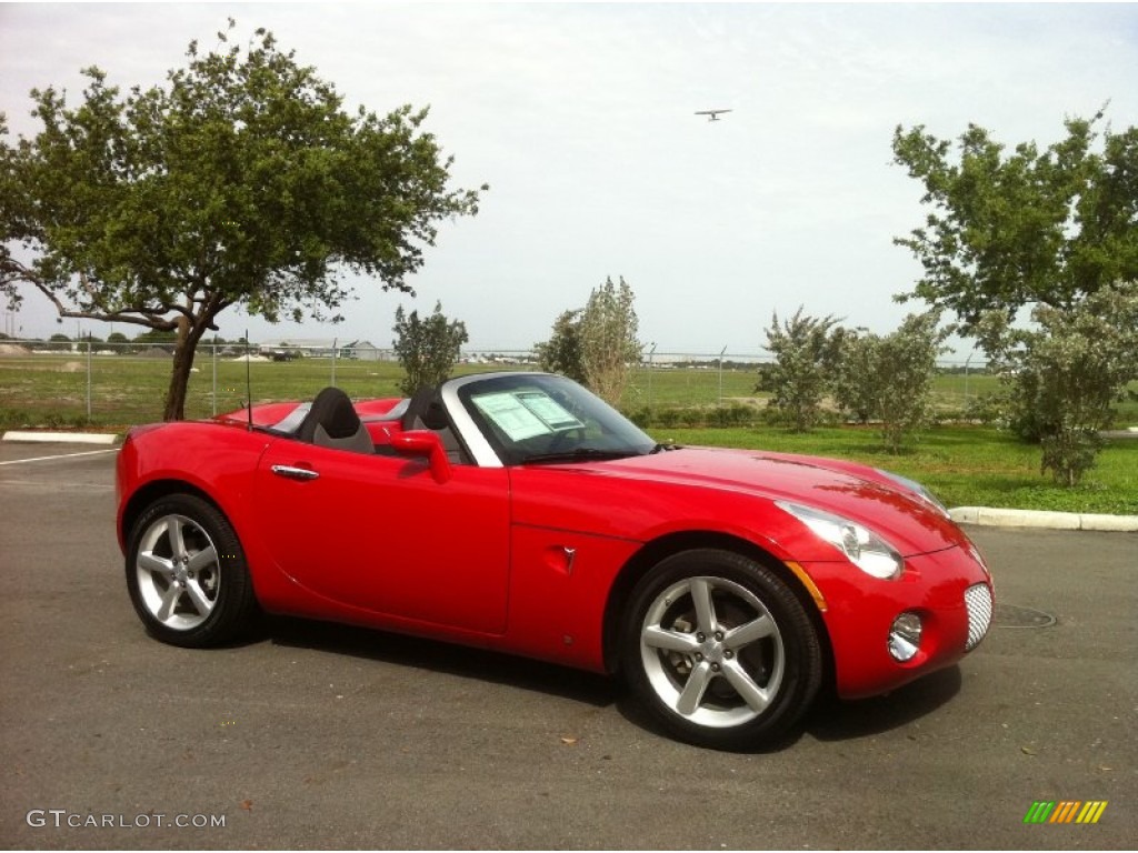 Aggressive Red 2009 Pontiac Solstice Roadster Exterior Photo #52217842