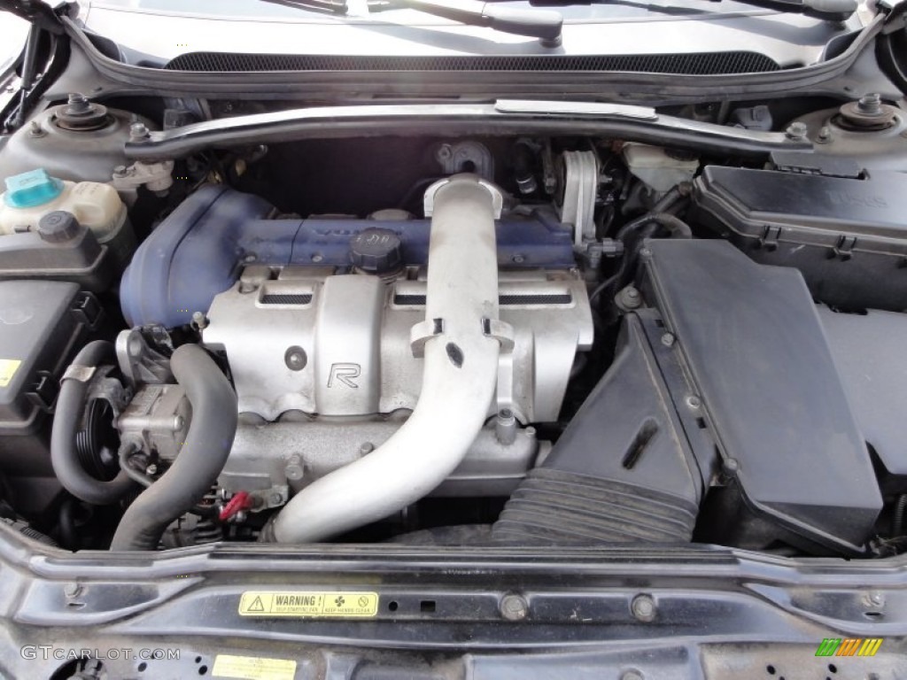 2005 Volvo S60 R AWD 2.5 Liter Turbocharged DOHC 20 Valve Inline 5 Cylinder Engine Photo #52217896
