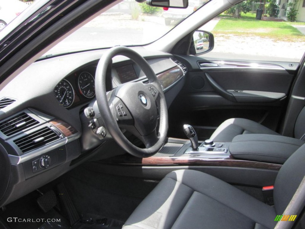 2009 X5 xDrive30i - Monaco Blue Metallic / Black photo #10