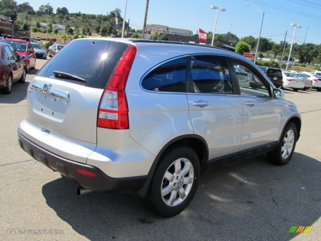 2009 CR-V EX-L 4WD - Alabaster Silver Metallic / Gray photo #8