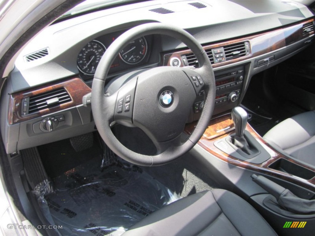 2008 3 Series 335i Sedan - Titanium Silver Metallic / Black photo #19