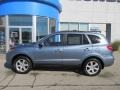 2009 Silver Blue Hyundai Santa Fe SE 4WD  photo #3