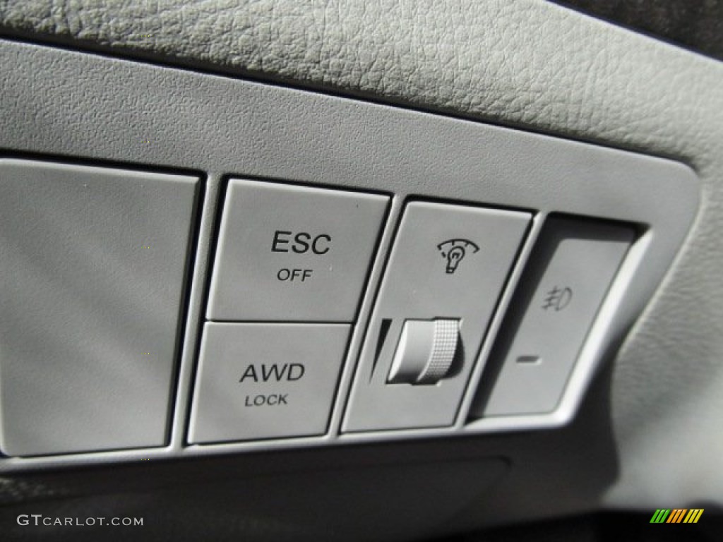 2009 Hyundai Santa Fe SE 4WD Controls Photo #52219576