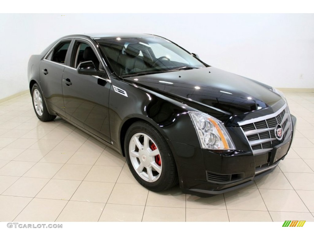 Black Raven 2008 Cadillac CTS 4 AWD Sedan Exterior Photo #52219588